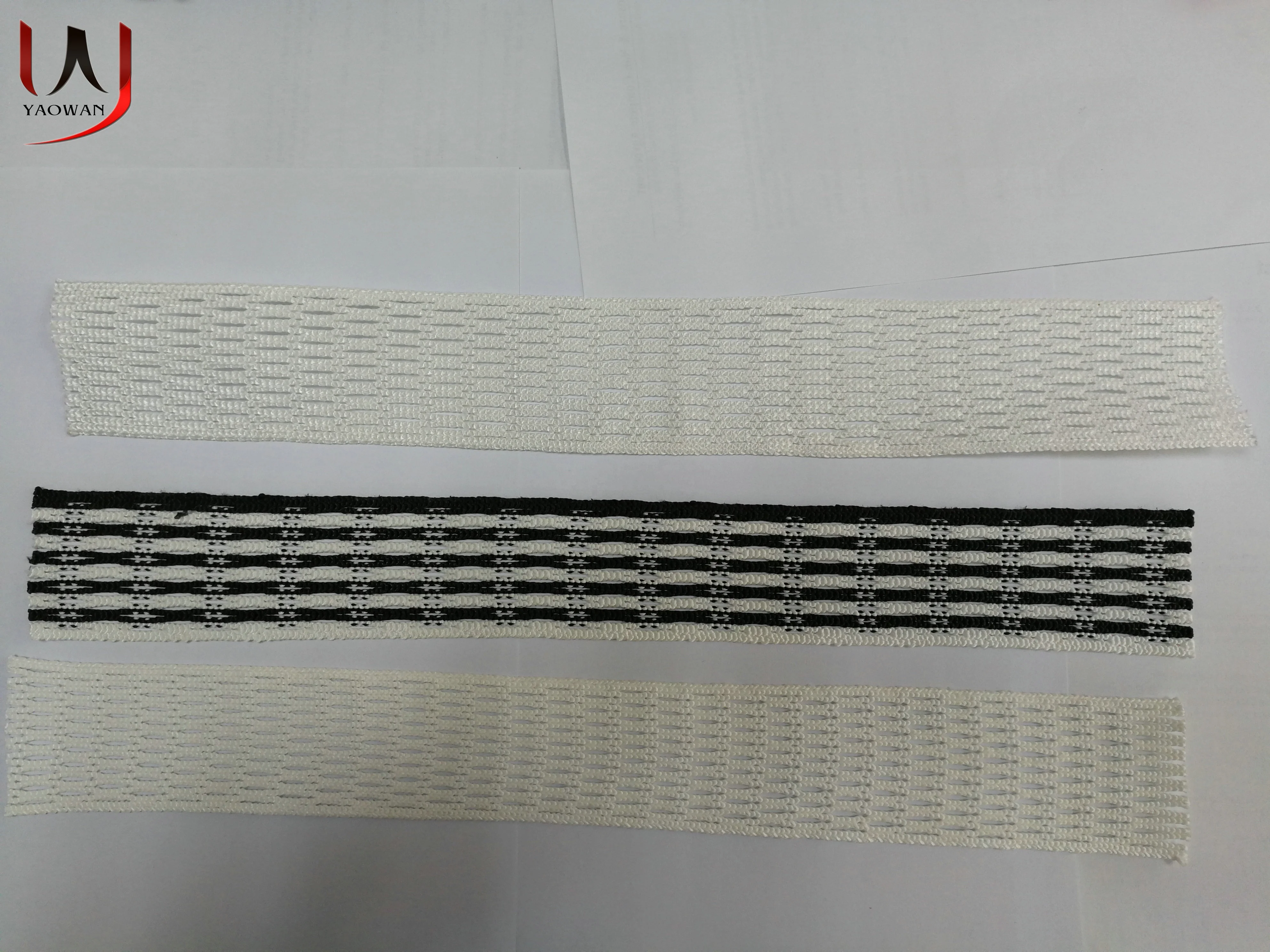 Factory wholesale good quality STOCK FOR SALE white professional semi hard lacrosse mesh BIG DISCOUNT 10 diamond Lax mesh