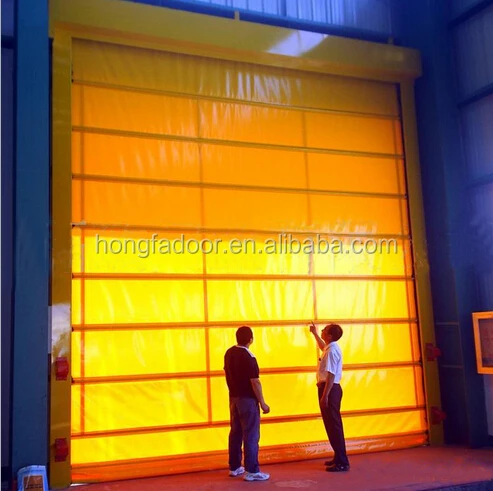 Stacking High Speed Rolling Rapid Roller Shutter Door