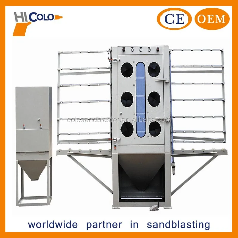 
Pressure Automatic Stationary Sandblasting Machine for Glass 