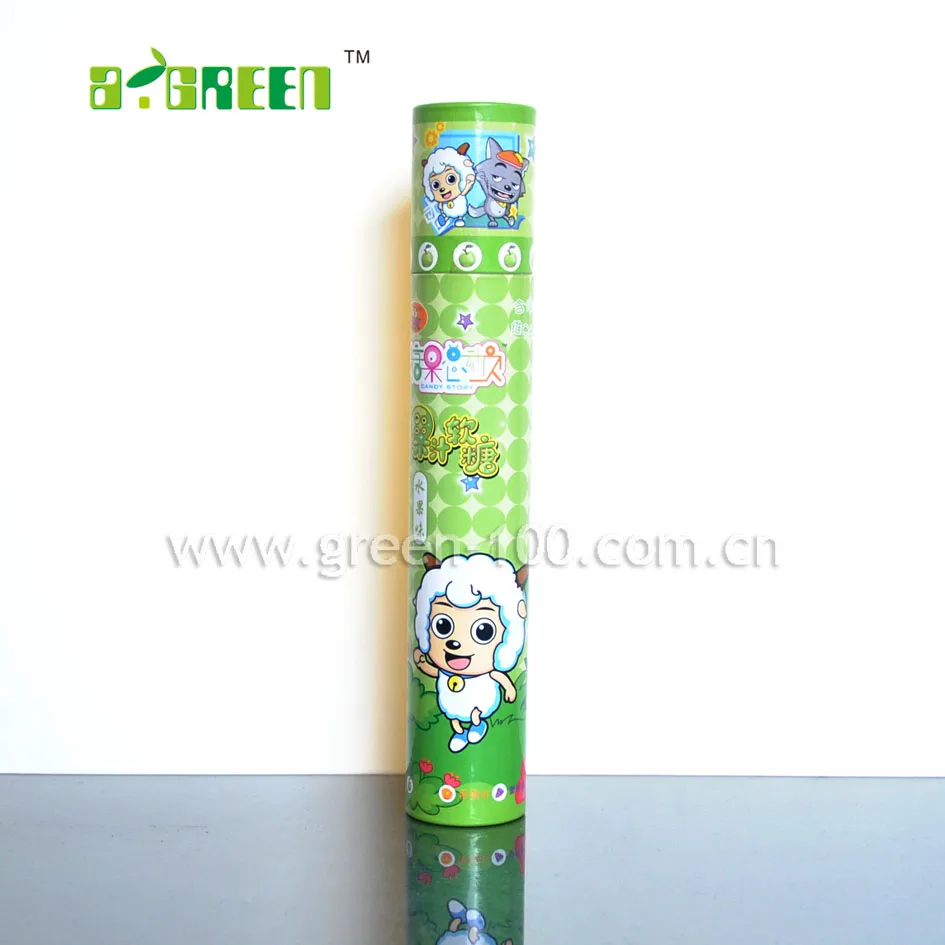 100% biodegradable packaging cardboard push up deodorant white black brown kraft lip balm paper tube