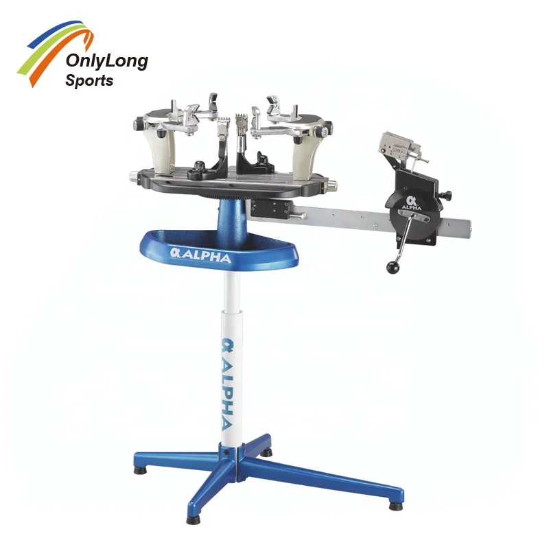 ALPHA Manual stringing machine for badminton and tennis racquet