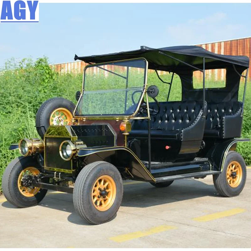 
AGY Заказная электрическая 48V 5KW Экскурсионный туристический 6 сиденья в винтажном стиле диск шлифовальный диск 