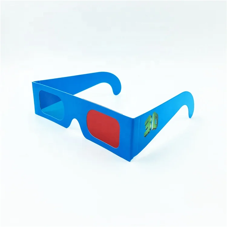
3D Cardboard Glasses Red Cyan For 3d Movies 