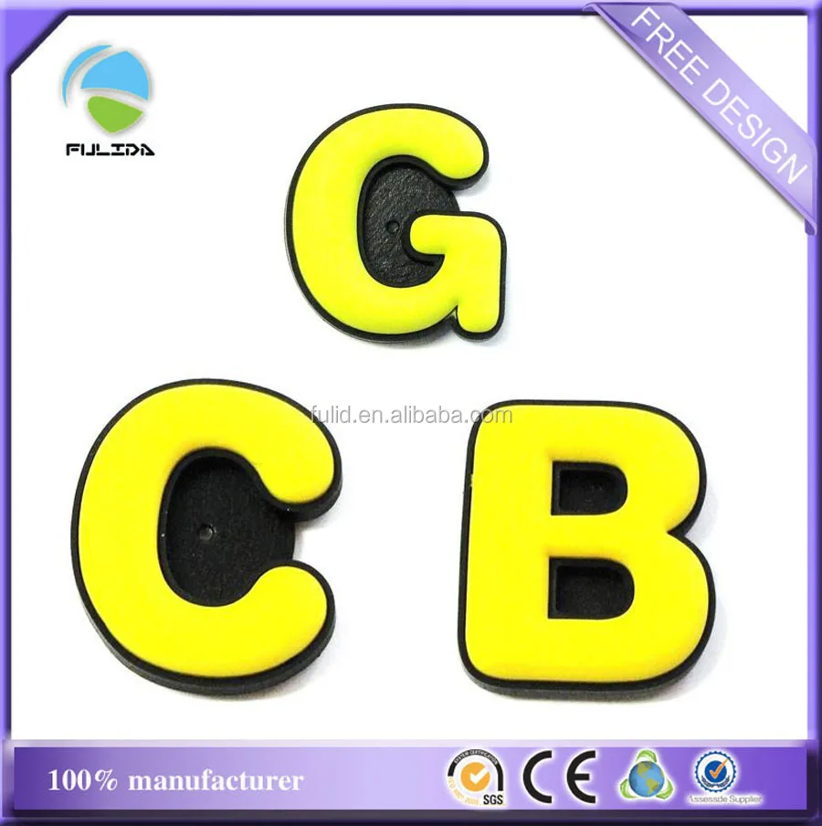 Красочные детские игрушки A-Z ABC образования Алфавит 26 Букв Форме мягкие ПВХ холодильник магнит