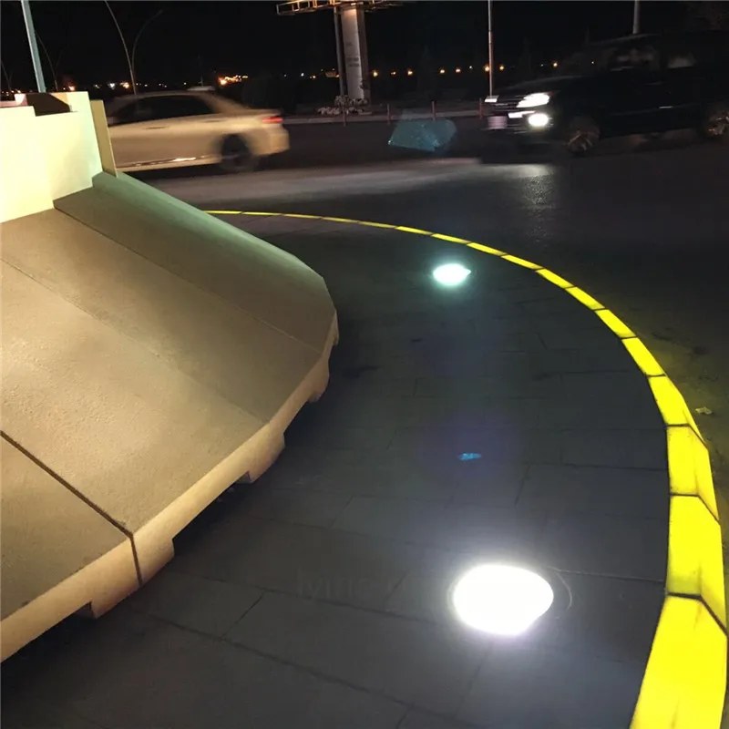 Wholesale sidewalks illuminated PE led curbstone types for Landscaping