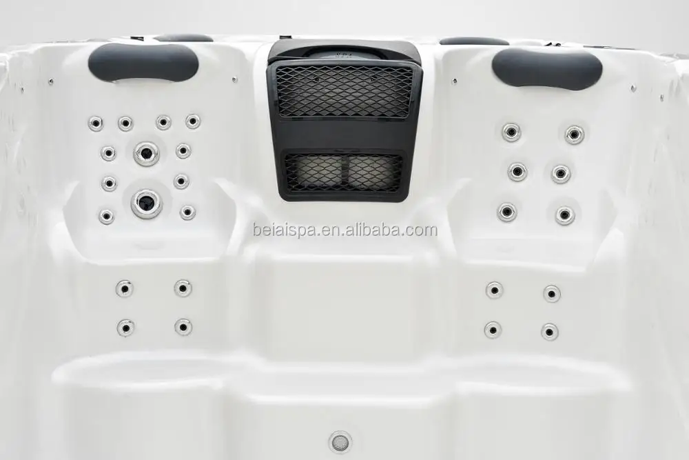 luxury usa swimming endless pool swim pool outdoor hydro massage whirlpool hot long spa tub combo 8 person swimming pool 86