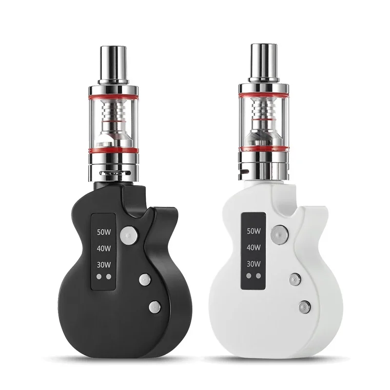
guitar shape adjustable 30-40-50w box mod 50w vape box mod e cigarette vape mods 