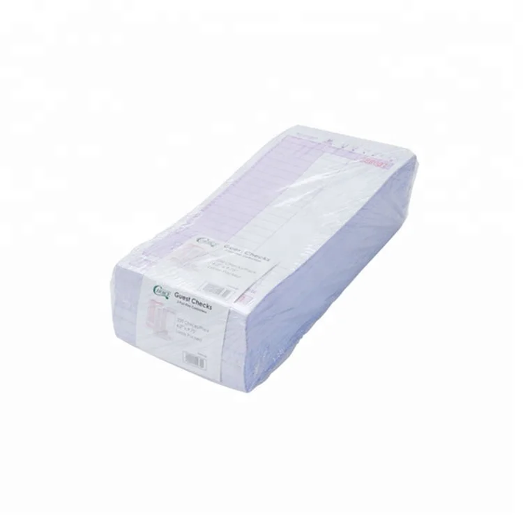 
Guest Checks Printing Factory Price Restaurant Check 3 Part Guest Checks 