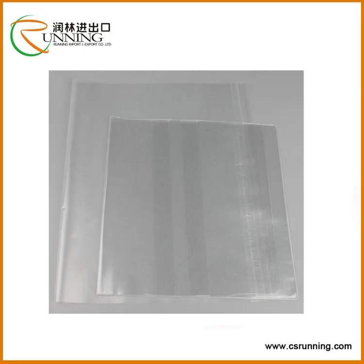 Clear Exercise Book Covers Strong Plastic Protecting Sleeves School Notebook