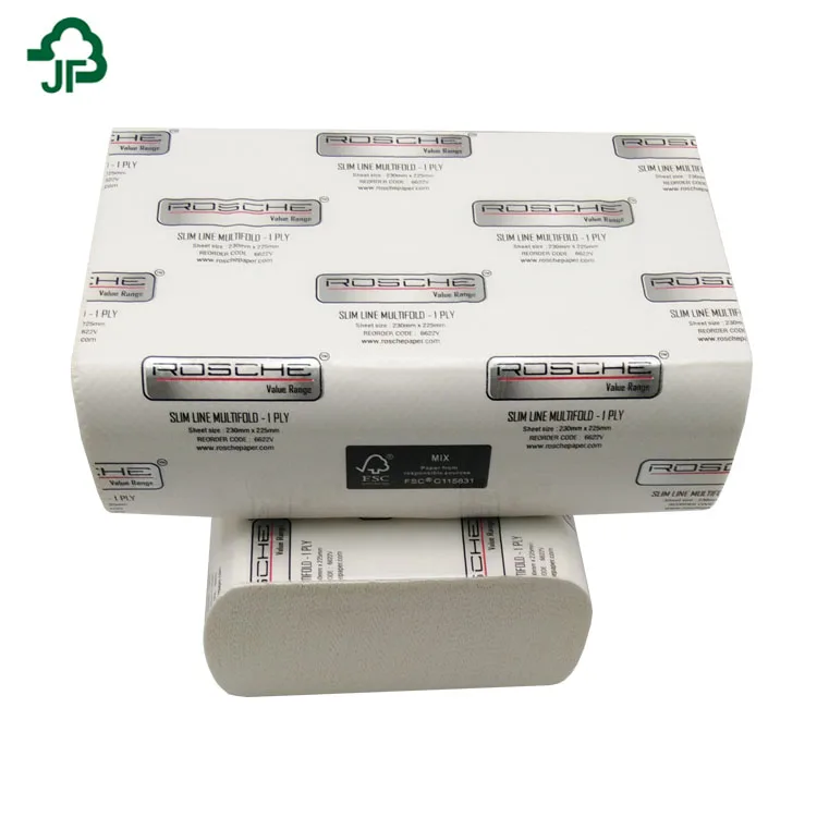 Рождественские бумажные полотенца, полотенце для головы, бумажные коммерческие складные компактные бумажные полотенца