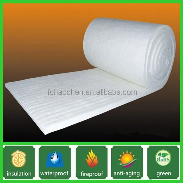 HZ Blanket Refractory M3 High Temperature Ceramic Fiber 3600x610x50mm 128kg Bag White Technology Industrial Wool