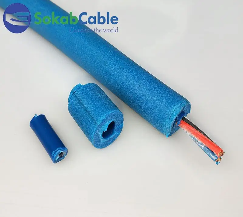 Pipe detection camera cable flexible CCTV detection cable
