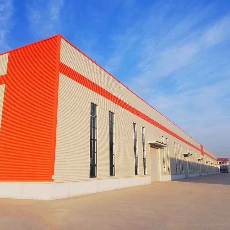 Sandwich Panel Light Steel Structure Construction Framework Prefabricated Building Warehouse