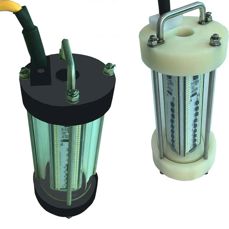 
underwater squid lure led fish attracting 500W fishing light IP68 bait fish lighting boat fishing light 