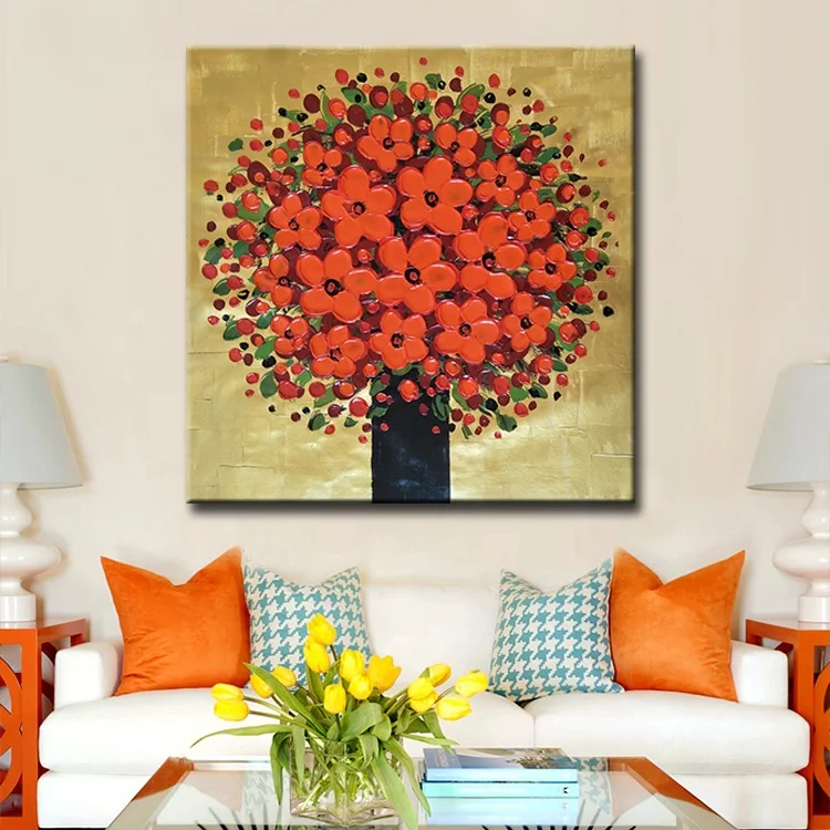 3D Pallette Knife Oil Painting Wall Art Decor On Canvas For Painting