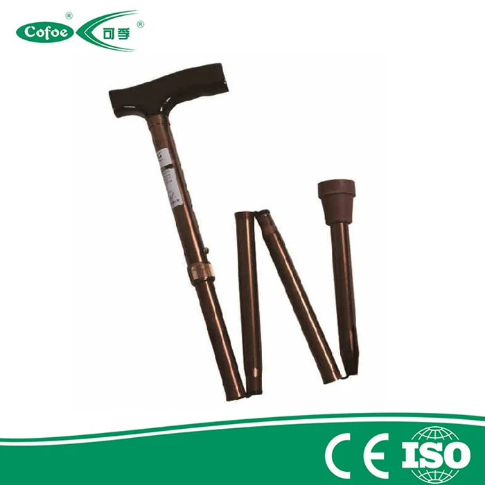 Cofoe Disabled Rehabilitation Therapy Supplies Properties Crutches Folding Aluminum Elbow Cane
