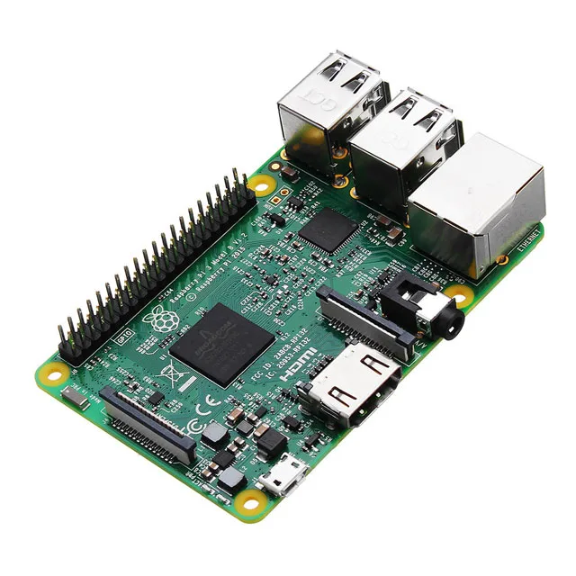 Development Board for Raspberry Pi 3 Model B ARM Cortex-A53 CPU 1.2GHz 64-Bit Quad-Core