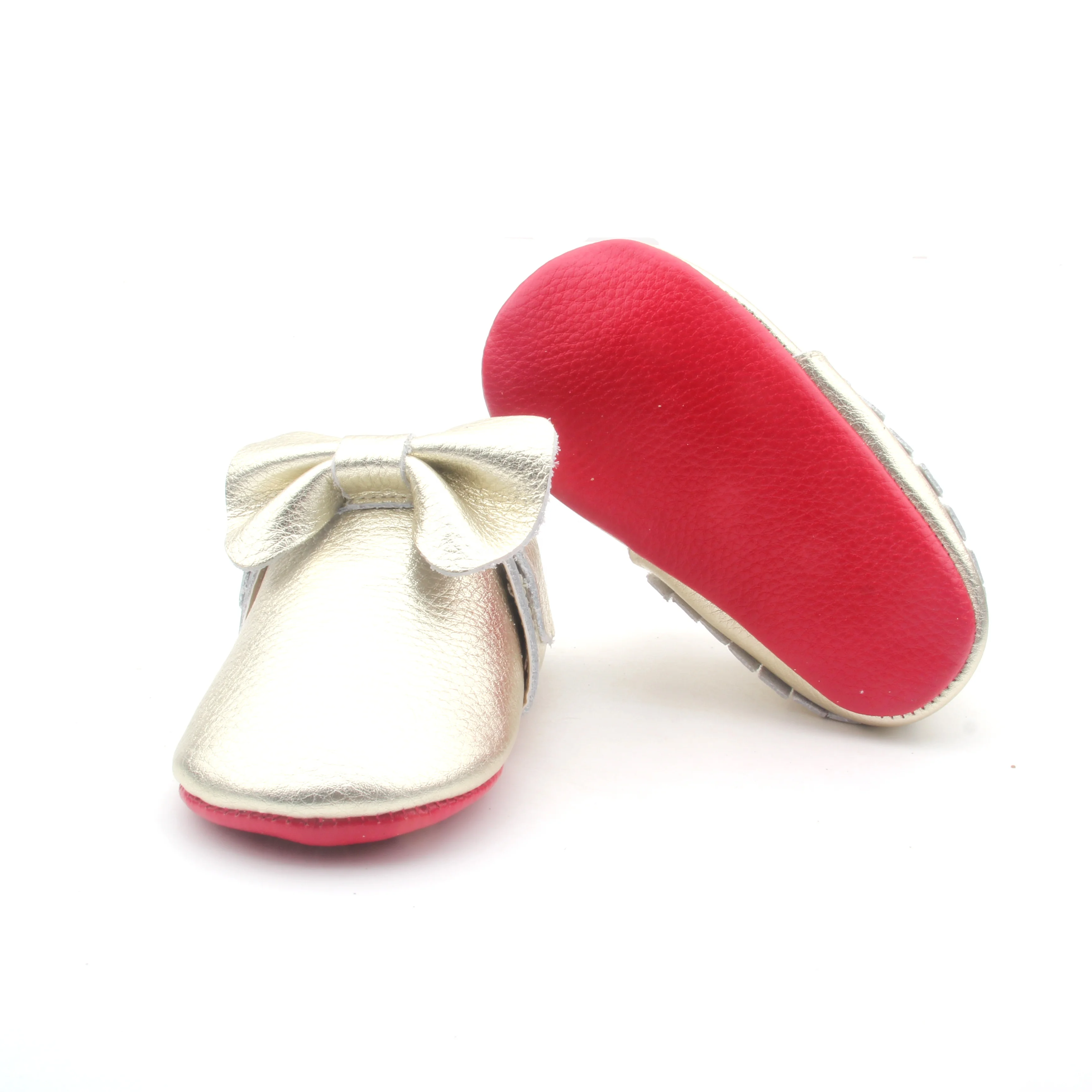 High Quality Genuine Leather Soft Bottom Unicorn Baby Moccasins Shoes