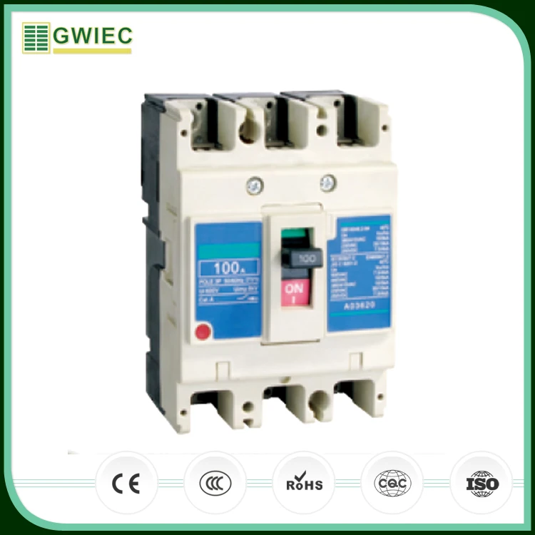 GWIEC Высокое Качество Продукции Mccb Электрического Выключателя С Хорошими Ценами Трехфазный