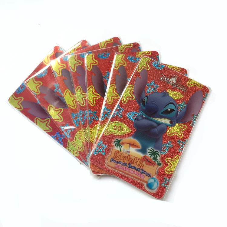 Custom personalized Print shiny rainbow effect hologram vinyl stickers