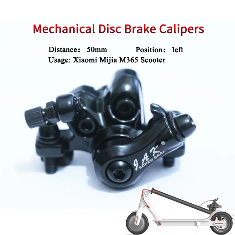New Image Disc Brake Calipers Brake Block Caliper For Xiaomi Mijia M365 Electric Scooter Accessories Spare Parts