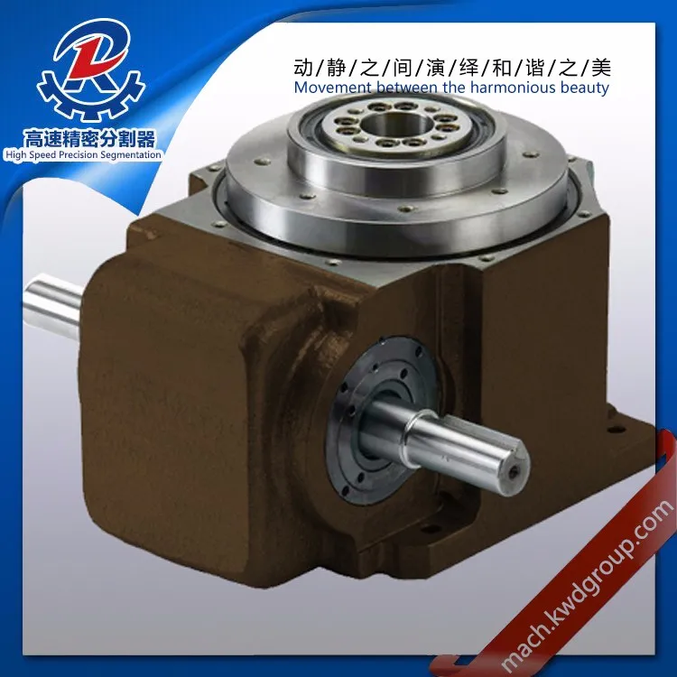 110 DT Series dividing head, Cam Indexing