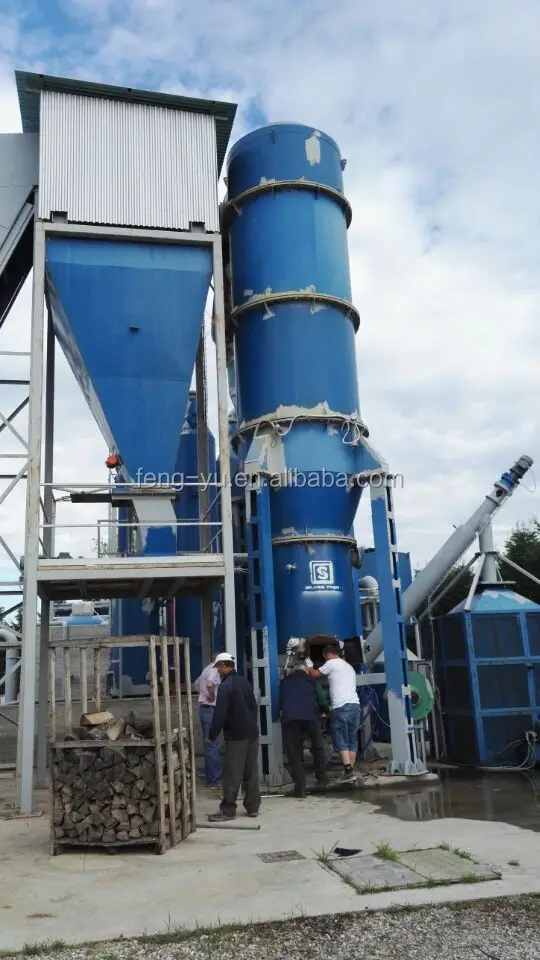 Fengyu 300KW wood chip wood waste biomass gasifier power plant in Italy