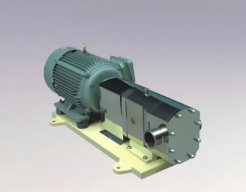 
BOAO Hygienic Rotor Pump Head(without motor) Water Pump for High Viscosity Fluid transferring 