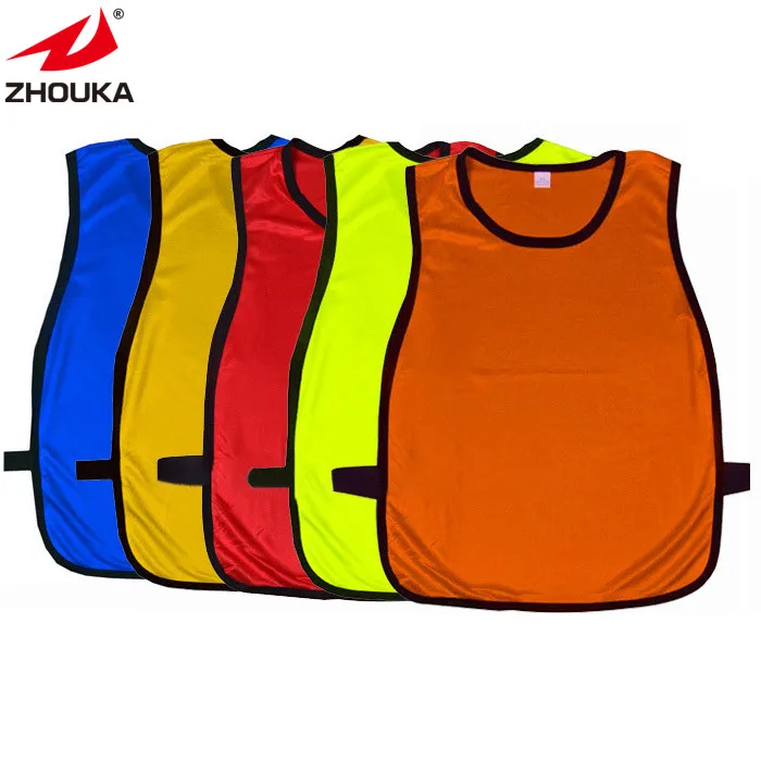 Dry Fit Reversible Training Vest Blank Soccer Uniforms Training Football Vest