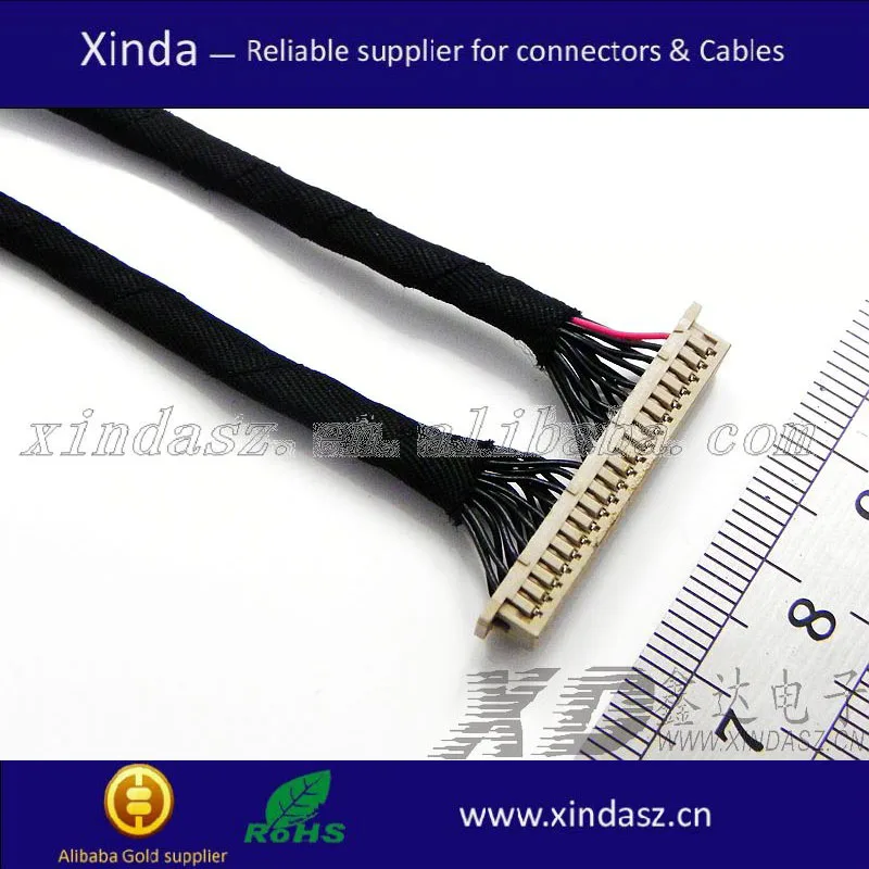 Пользовательские кабель, 3.5DC чтобы 1XLR кабеля, 3.5DC чтобы 2XLR кабель LVDS cable.and жгуте проводов