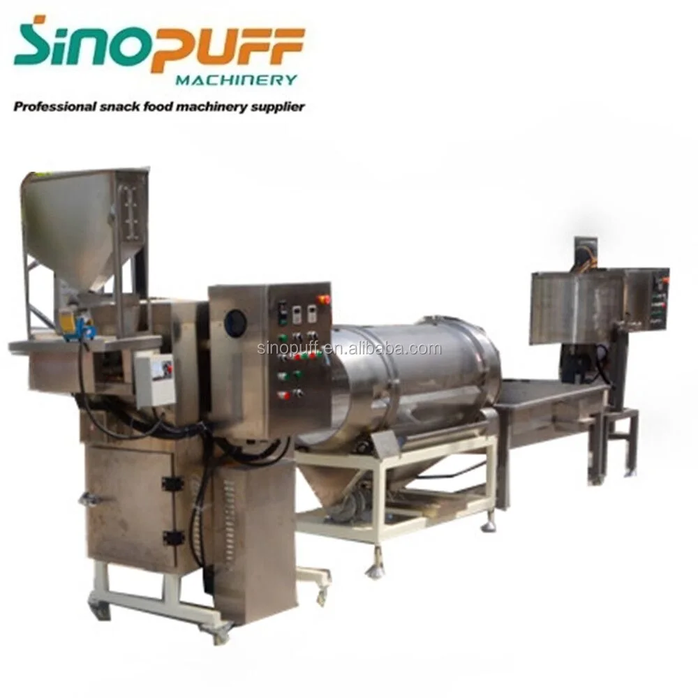 
American Continuous Caramel Popcorn Production Line 
