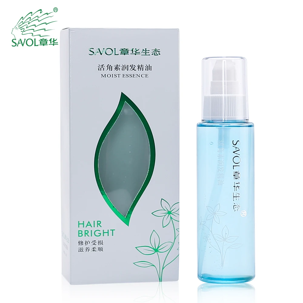 Wholesale private label keratin treatment essential oil herbal hair care serum for dry hair