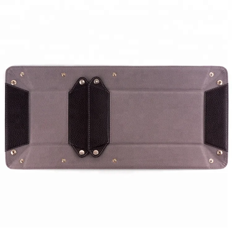 Текстурный столик из искусственной кожи Lychee, настольный комод, кошелек, лоток для хранения ювелирных изделий в офисе