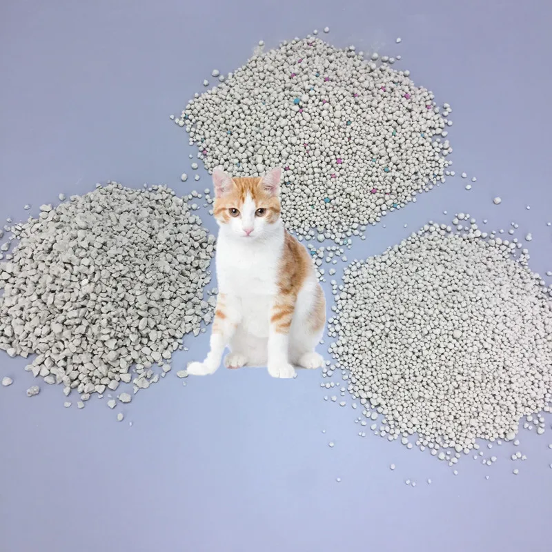 bentonite granules cat litter pallet cat litter