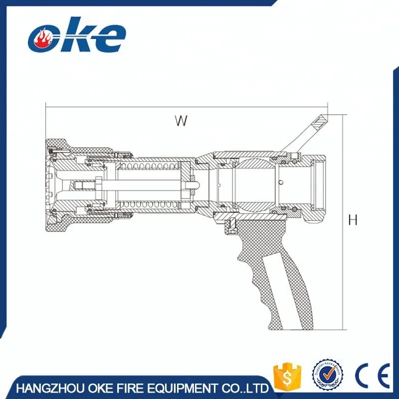 Okefire High Pressure Fire Hose Gun