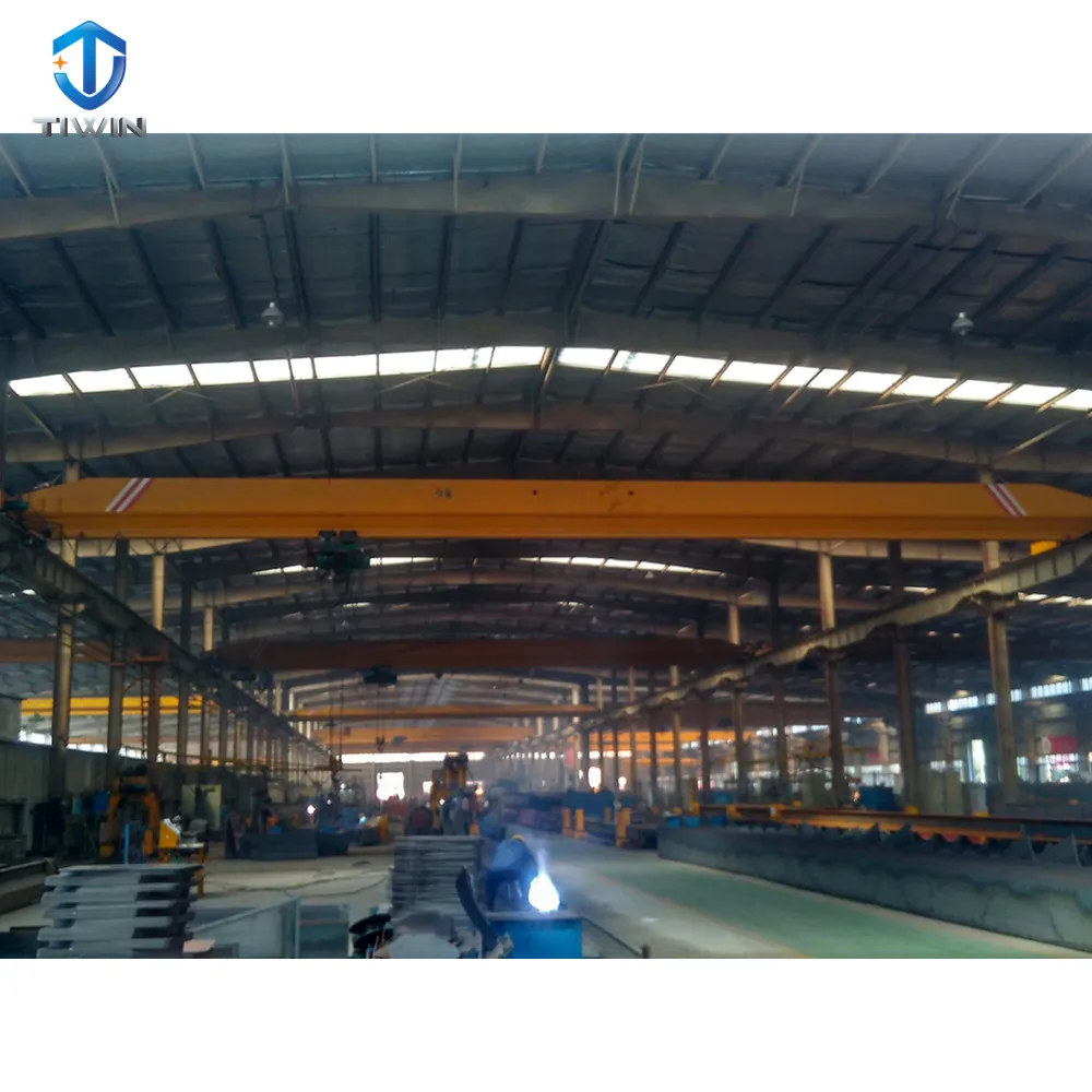 
Rail traveling hoist lift 15tsingle girder overhead crane 