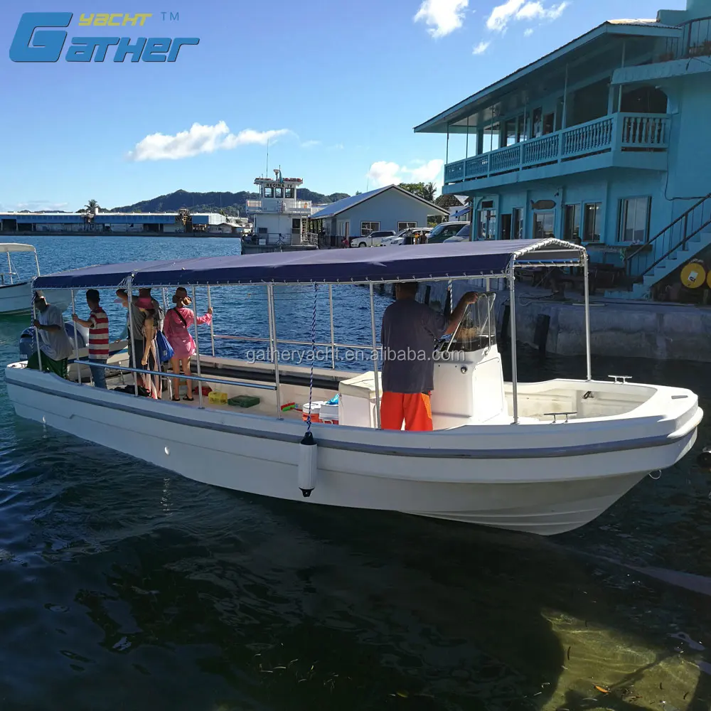 Gather Yacht NEW MODEL Cheap Fiberglass Work Hull Fiberglass Boats