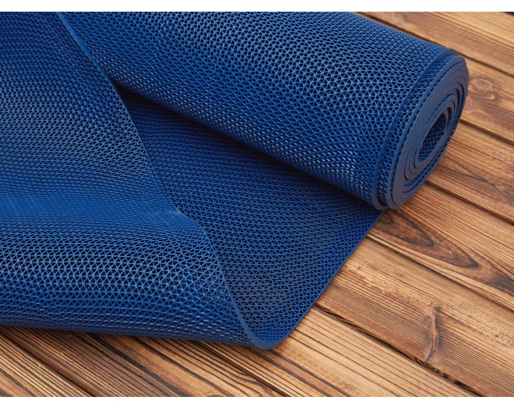 PVC Material Hard Plastic Vinyl S Type Mat Swimming Mat