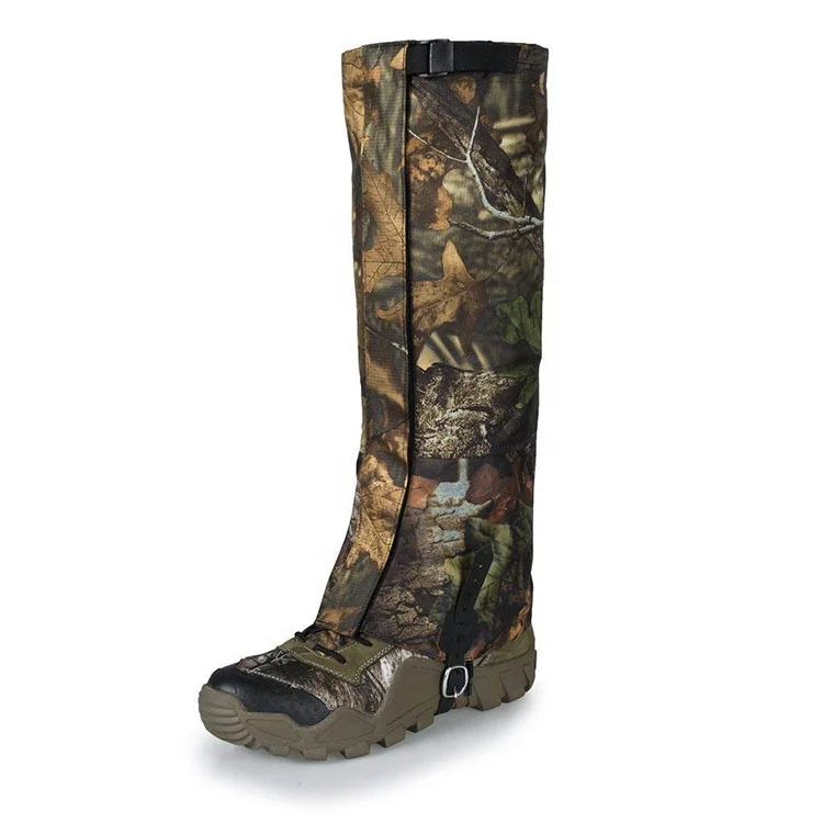 Camo Snakebite Waterproof Snow Leg Outdoor Hiking Hunting Boot Snake Gaiters