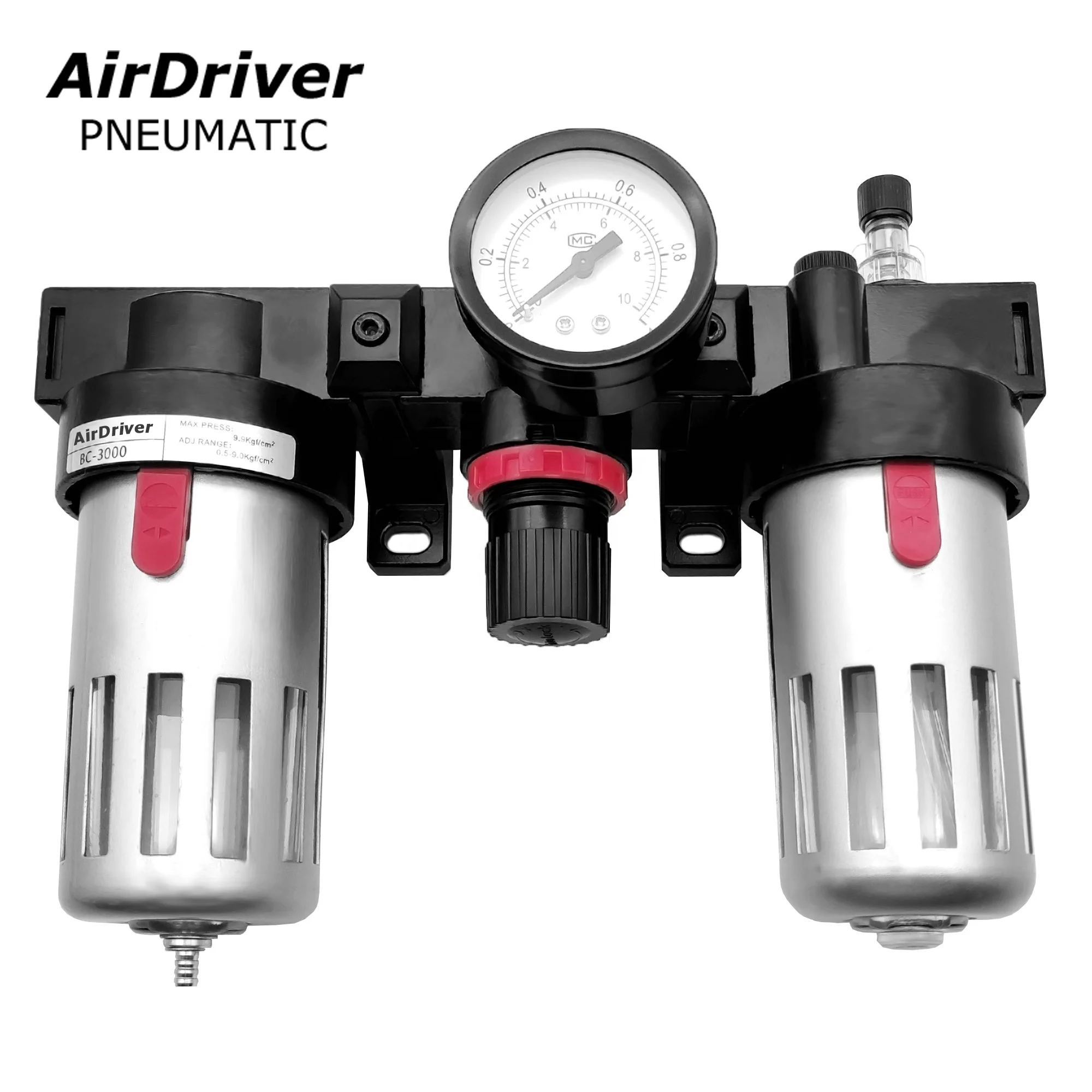 Pneumatic air source treatment Unit AC2000 Airtac Model Pneumatic Filter FRL UNITS