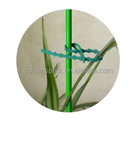 30 PCS Adjustable Reusable Plastic Garden Twist Tie