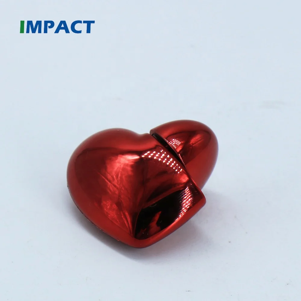 Изготовленный на заказ милый 7 мл пустой косметический упаковочный красный контейнер для блеска губ в форме