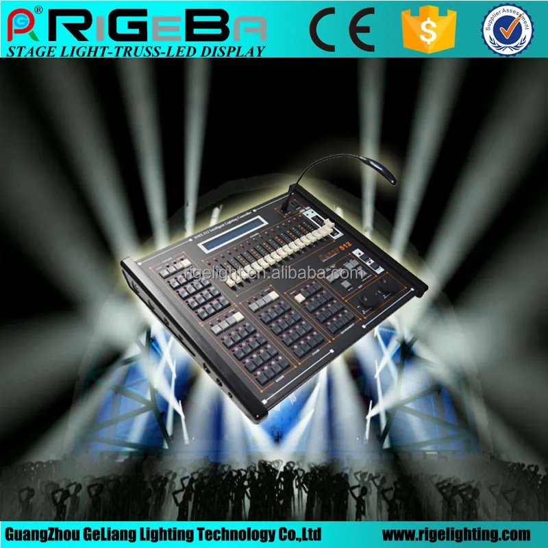 New sunny DMX 512 channel 16 slider led moving head light controller