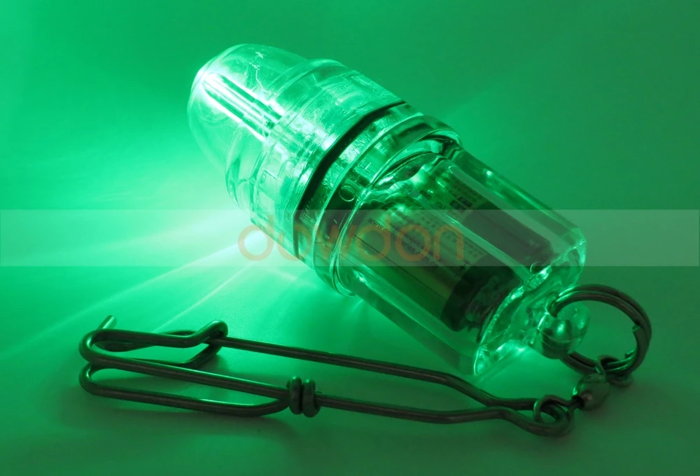 95G High Penetration Green Blue White Red Led Bait Fishing Light