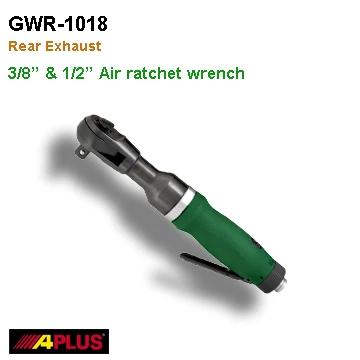 APLUS GWR-1018 пневматический ключ с храповым механизмом. Высокоскоростной Квадратный привод задних выхлопных газов 3/8 и 1/2 дюйма 500