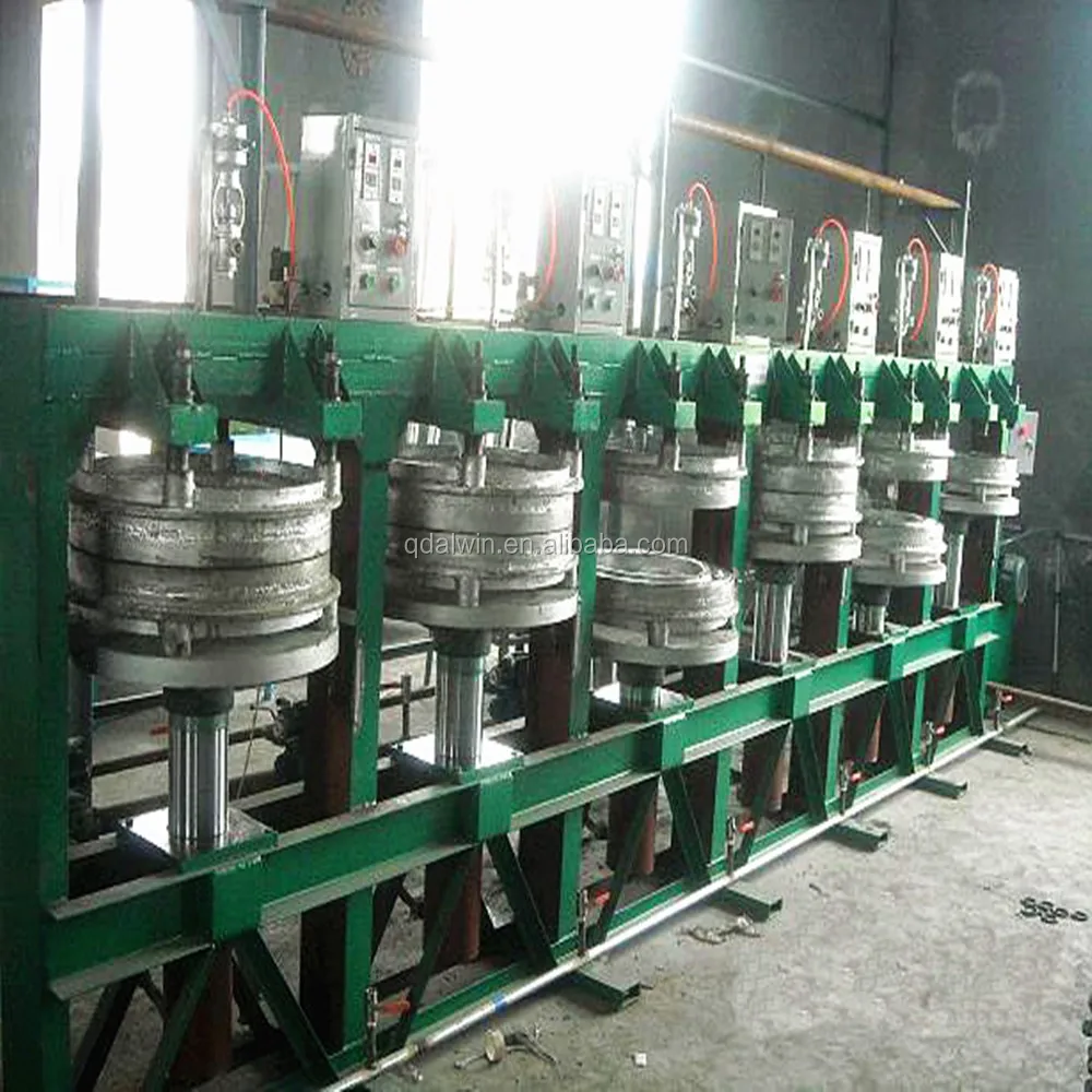 Полностью автоматический резиновый отверждающий пресс/вулканизатор резиновой плитки