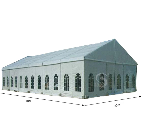 Customizable 20x 30 Clear Span Wedding Party Tents For 300 People