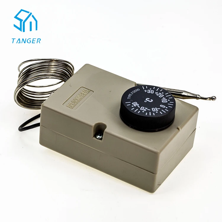 -35~35 Range L Style Temperature Controller Manual Capillary Tube Thermostat Switch