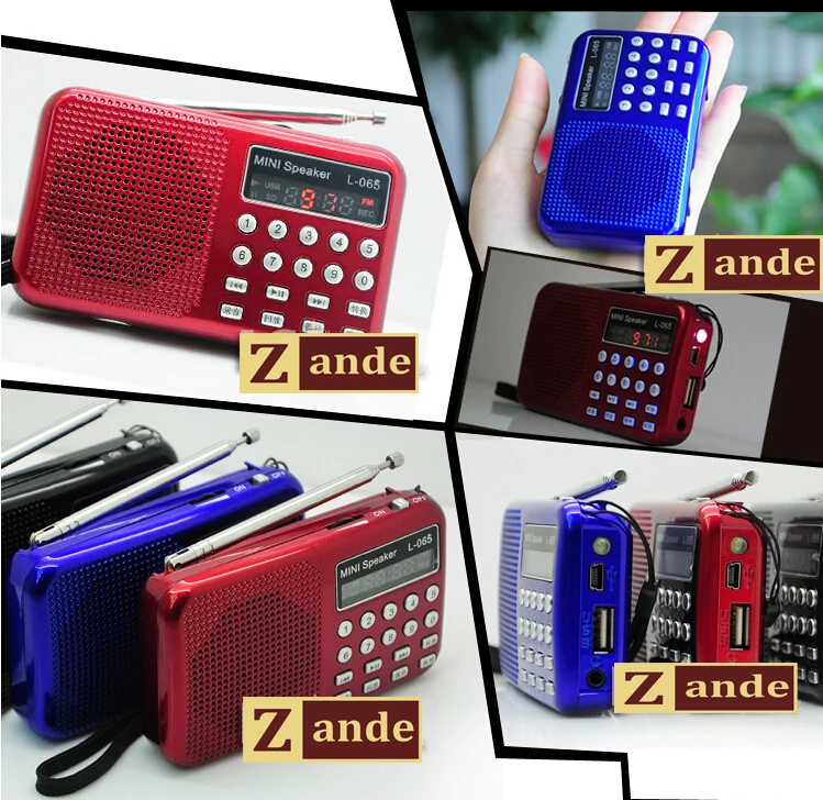 Высокое качество цифровой fm радио usb sd карта mp3 плеер для подарка промотирования L-065 оптовая продажа с