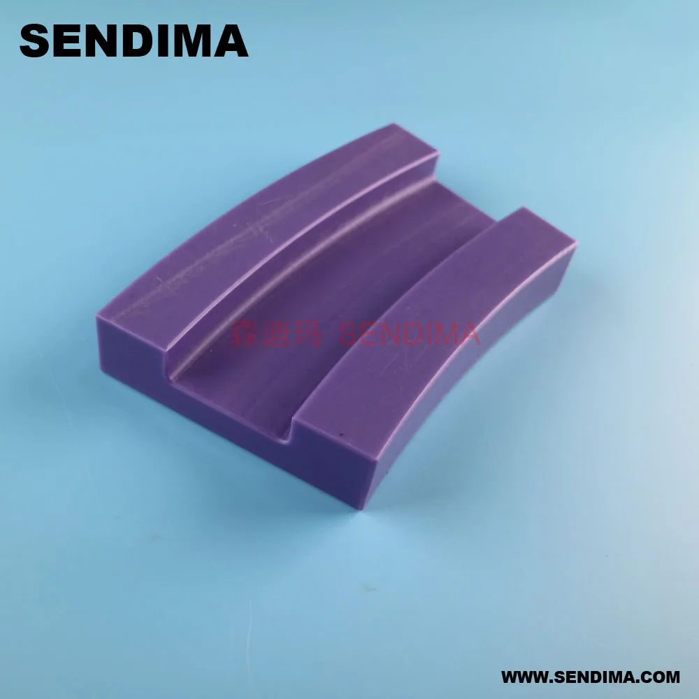 Machined Processed UHMWPE Curve Guide Track Chain conveyor rail ,Black uhmwpe curve chain guide track for conveyor industry